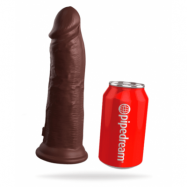 8“ Dual Density Silicone Cock