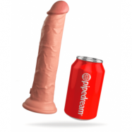 9“ Dual Density Silicone Cock