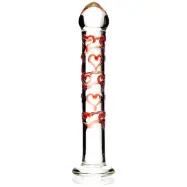 Adam &amp; Eve: Red Hearts, Glass Dildo