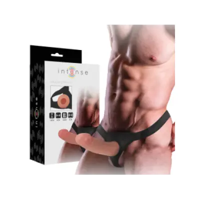 Intense Hollow Harness With Dildo 16 X 3 Cm