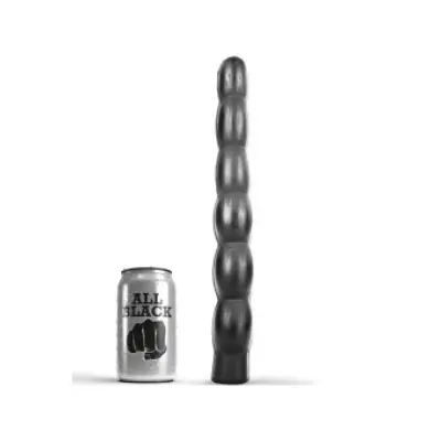 All Black Anal Dildo 32 Cm