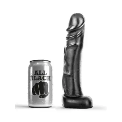 All Black Dildo 22 Cm