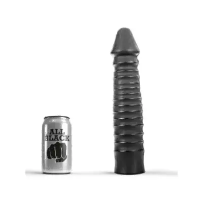 All Black Dildo 26 Cm