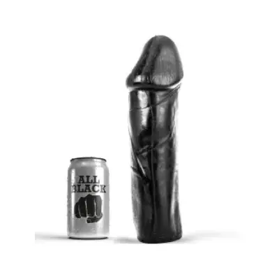 All Black Dong 28 Cm Without Testicles
