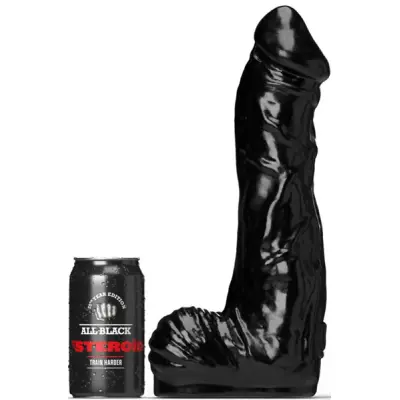 All Black Steroïd Bodybuilder 32,5 cm