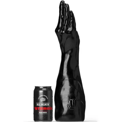 All Black Steroïd Breaststroke 39,5 cm