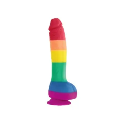 PRIDE - LGBT FLAG DILDO 19 CM