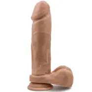 Au Naturel Dual Density Mocha Dildo 21 cm