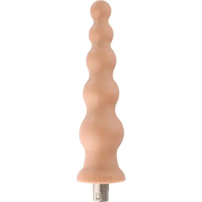 Auxfun: Ribbed 3XLR Dildo Attachment, 21 cm