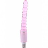 Auxfun: Ribbed Anal Dildo 3XLR Attachment, 19 cm