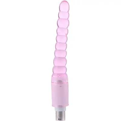 Auxfun: Ribbed Anal Dildo 3XLR Attachment, 19 cm