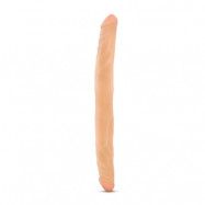 B Yours - 14 inch Double Dildo - Skin