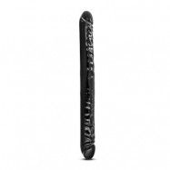 B Yours 18 inch Double Dildo - Black