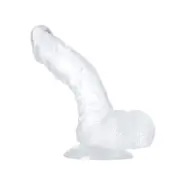 B Yours Diamond Sparkle Clear Dildo