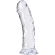 B Yours Plus: Roar n'Ride Dildo, 20 cm, transparent