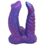 Bad Demon Double Dildo Orphox Purple 18,5 cm