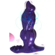 Bad Demon Orphox Anal Vibrator Purple 14 cm