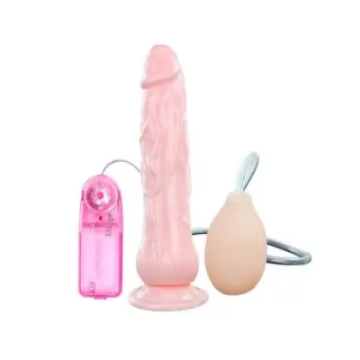 Baile Fountain Vibrator Dildo With Squirt Function