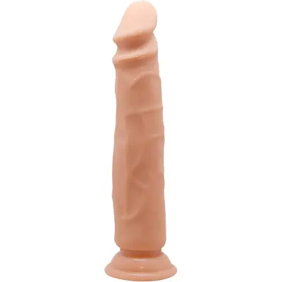 Barbara Alcmene: Realistisk Dildo med Sugpropp, 25 cm