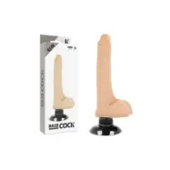 Basecock Realistic Vibrator 2-1 Flesh 18.5 Cm -O- 4 Cm