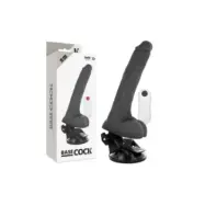 Basecock Realistic Vibrator Remote Control Black 19 Cm -O- 4 Cm