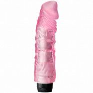 Baseks Realistisk Multispeed Dildovibrator XL - Pink