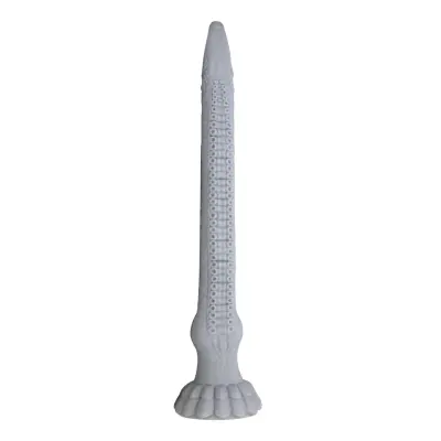 Basilisk Rippled Monster Silicone Dildo 43 cm