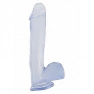 BASIX - 12" MEGA DILDO CLEAR