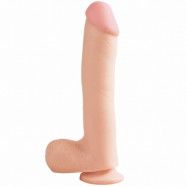 Basix Rubber Works Dildo med Sugpropp