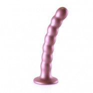 Beaded Silicone G-Spot Dildo 16,5cm