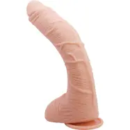 Beautiful Alex: Realistisk Dildo med Sugpropp, 28 cm, ljus