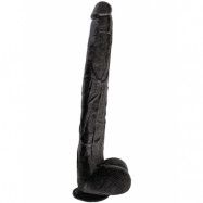 Black Baller: Monster Realistic Cock, 43 cm