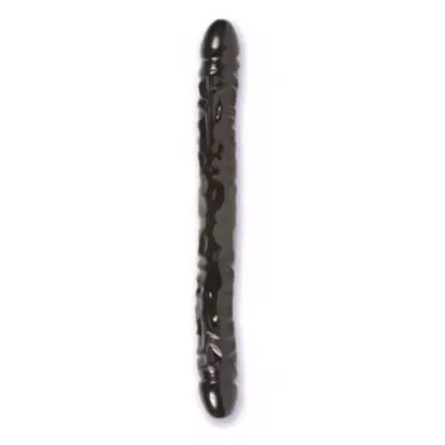 BLACK DOUBLE DONG - 45 cm lång *