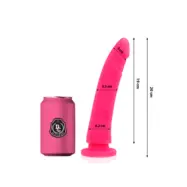 Delta Club Toys Pink Dildo Medical Silicone 20 Cm -O- 4 Cm