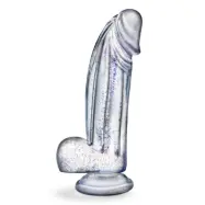 Bling Sparkling Clear Dildo 19 cm