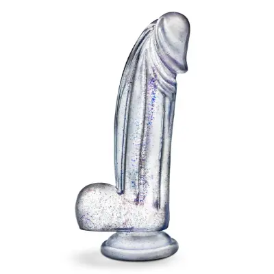 Bling Sparkling Clear Dildo 19 cm
