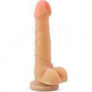 Au Naturel: Sam Dildo, 20 cm, ljus