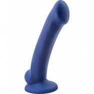 Blush: Avant D10, Platintum Cured Silicone Dildo, blå