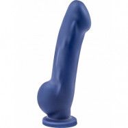 Blush: Avant D8, Platintum Cured Silicone Dildo, blå