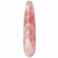 Chakrubs The Heart Original Rose Quartz Dildo - Pink