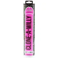 Clone-a-Willy Glow In The Dark Pink