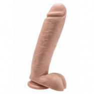 COCK 10 INCH W/ BALLS FLESH