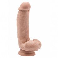 COCK 6 INCH W/ BALLS FLESH