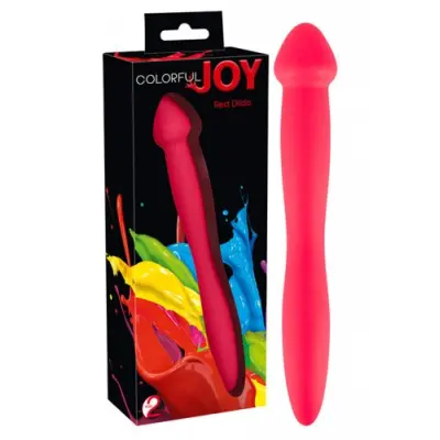 Colorful Joy Red Dildo