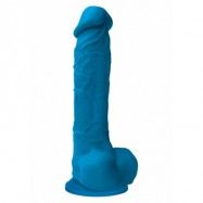 COLOURS PLEASURE DILDO 8INCH BLUE