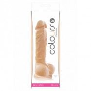 COLOURS PLEASURES - 5" DILDO - W  -16,5cm