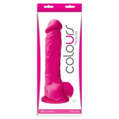 COLOURS PLEASURES LARGE PINK - DILDO 25CM
