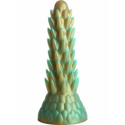 Creature Cocks: Stegosaurus, Spiky Reptile Silicone Dildo