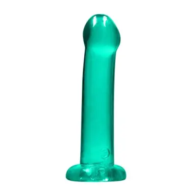 Crystal Clear non realistic dildo 17 cm, Turkos