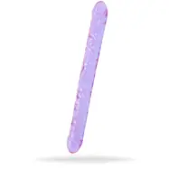 Crystal Jellies 18 inch Double Dong (Färg: Transparent)